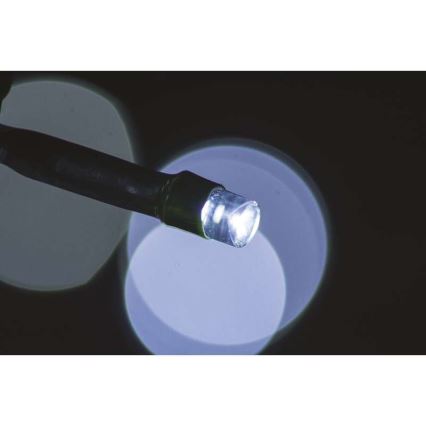 Corrente de Natal Exterior LED CHAIN 40xLED 9m IP44 branco frio