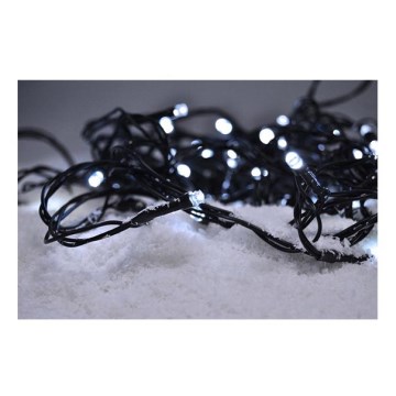 Corrente de Natal LED 400xLED/8 funções 25 m IP44 branco frio