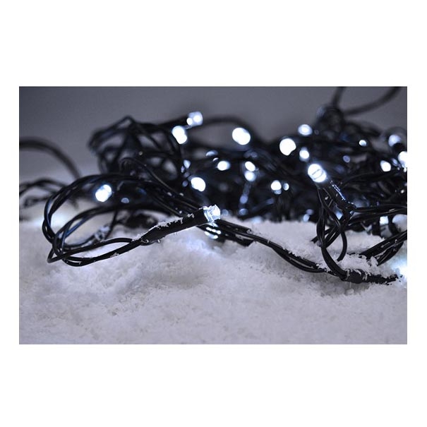 Corrente de Natal LED 400xLED/8 funções 25 m IP44 branco frio