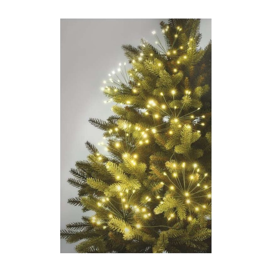Corrente de Natal LED 450xLED/11m branco quente