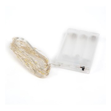 Corrente de Natal LED 50xLED/3xAA 5m multicolor