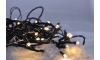 Corrente de Natal LED 50xLED/8 funções/3xAA 8m IP44 branco quente