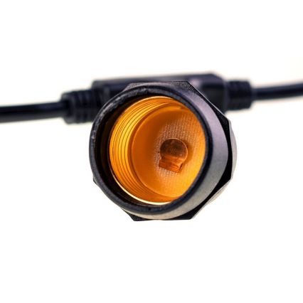 Corrente decorativa exterior GIRLANDA 10 m 10xE27/10W/230V IP44
