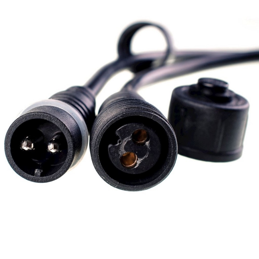 Corrente decorativa exterior GIRLANDA 10 m 10xE27/10W/230V IP44