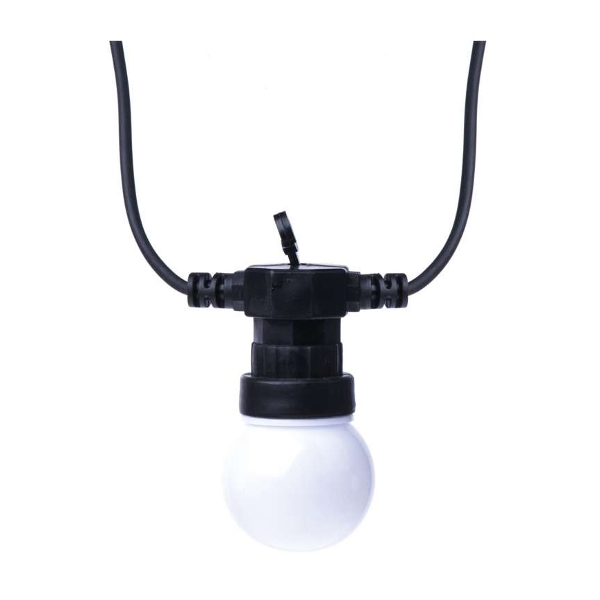 Corrente decorativa exterior LED 50xLED/10m IP44 branco