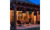 Corrente decorativa exterior LED RGB GIRLANDA 10 m 10xE27/1,5W/230V IP44