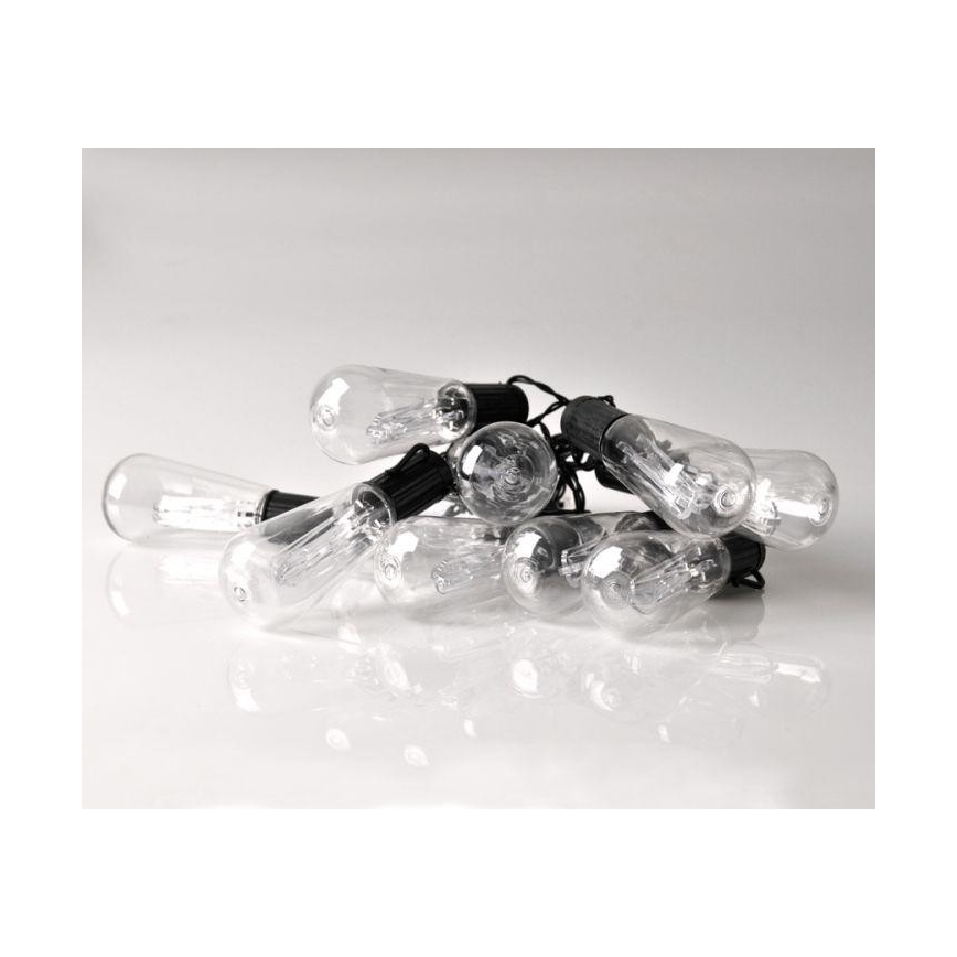 Corrente decorativa LED EDISON 2,65 m 10xLED/2xAA