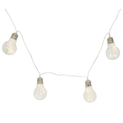 Corrente decorativa LED SMOLDER 2,1 m 10xLED/2xAA