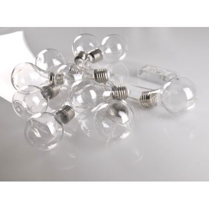 Corrente decorativa LED SMOLDER 2,1 m 10xLED/2xAA