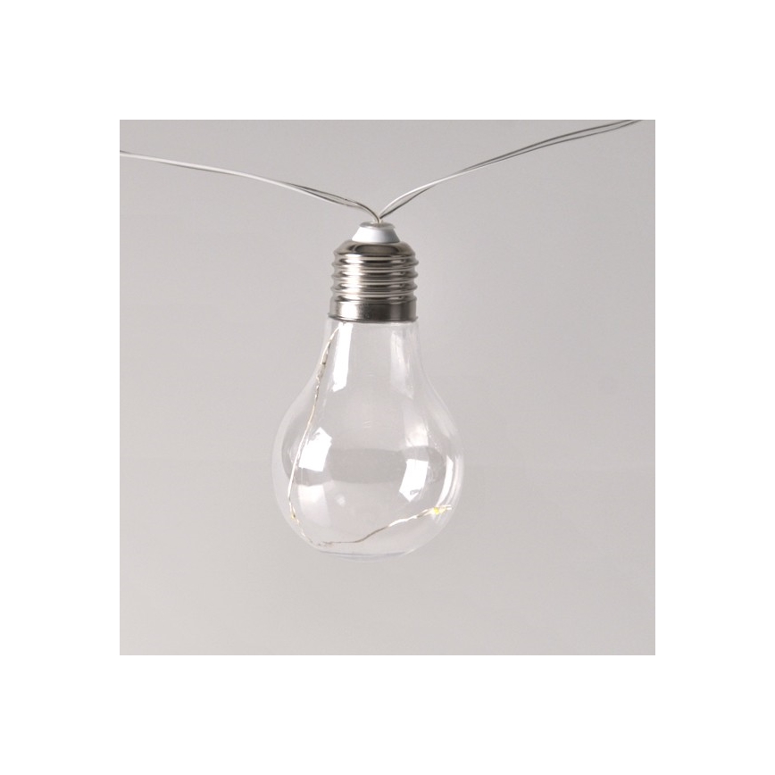 Corrente decorativa LED SMOLDER 2,1 m 10xLED/2xAA