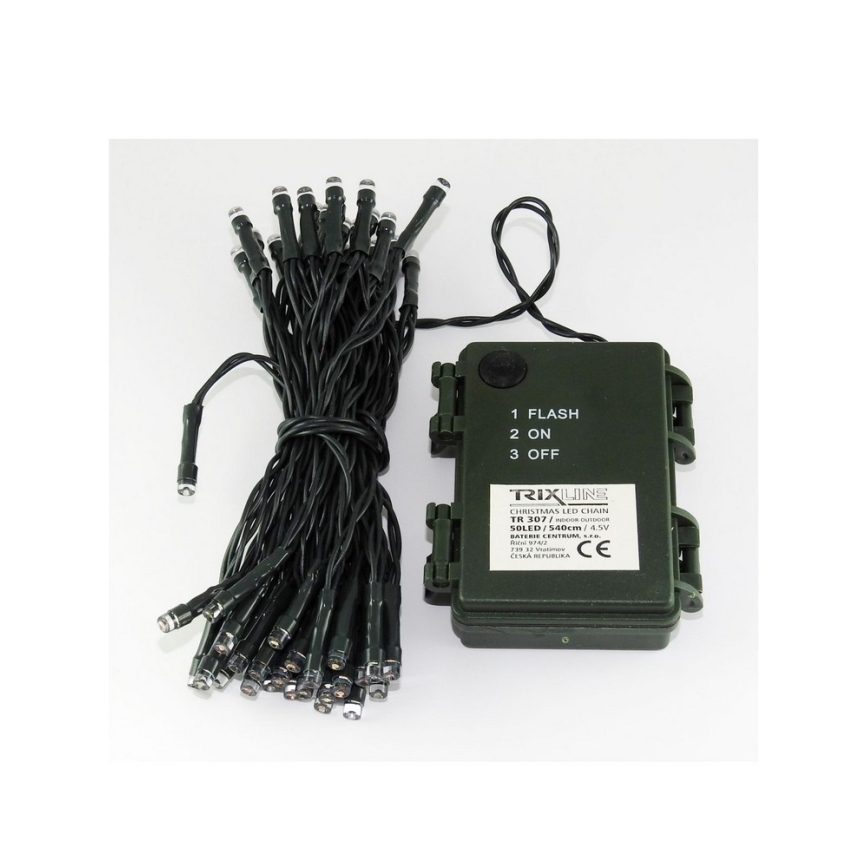 Corrente exterior de Natal LED 10,8m 100xLED/2 funções 10,8m IP44 multicolor