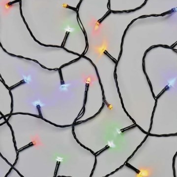 Corrente exterior de Natal LED 100xLED/10m IP44 multicolor
