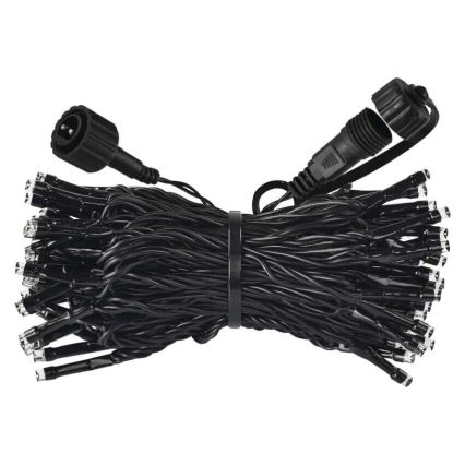 Corrente exterior de Natal LED 100xLED/10m IP44 quente/branco frio