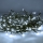 Corrente exterior de Natal LED 100xLED/8 funções 13m IP44 branco frio