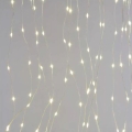 Corrente exterior de Natal LED 180xLED/8 funções 6,7 m IP44 branco quente