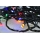 Corrente exterior de Natal LED 200xLED/8 funções IP44 25m multicolor