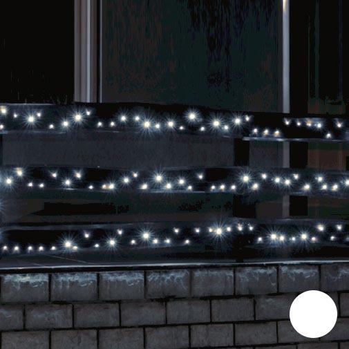 Corrente exterior de Natal LED 500xLED 35m IP44 branco frio