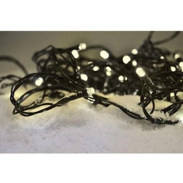 Corrente exterior de Natal LED 50xLED/8 funções 8m IP44 branco quente