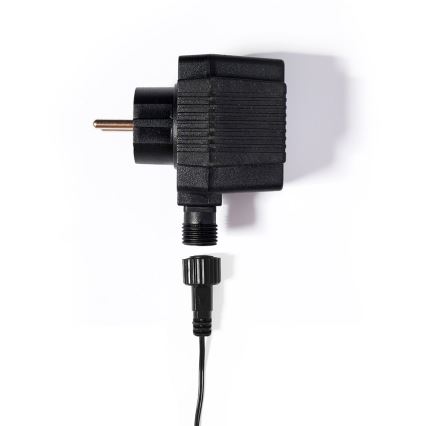 Corrente exterior de Natal LED FELICIA FILAMENT 20xE10 19m branco/branco quente IP44, Feita na UE