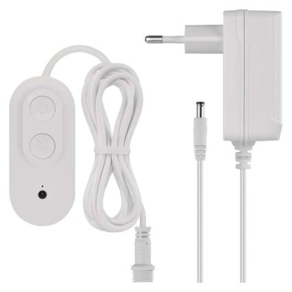 Corrente LED RGBIC+CCT decorativa com iluminação GoSmart 12xLED/7W/230V 255 cm Wi-Fi Tuya