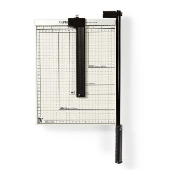 Cortador de papel A4 210 x 297 mm branco