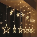 Cortina de luz de Natal LED 3,3 m 77xLED/3xAAA