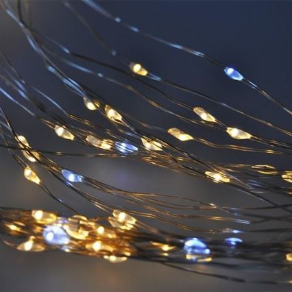 Cortina de luz de Natal LED LED/3xAA