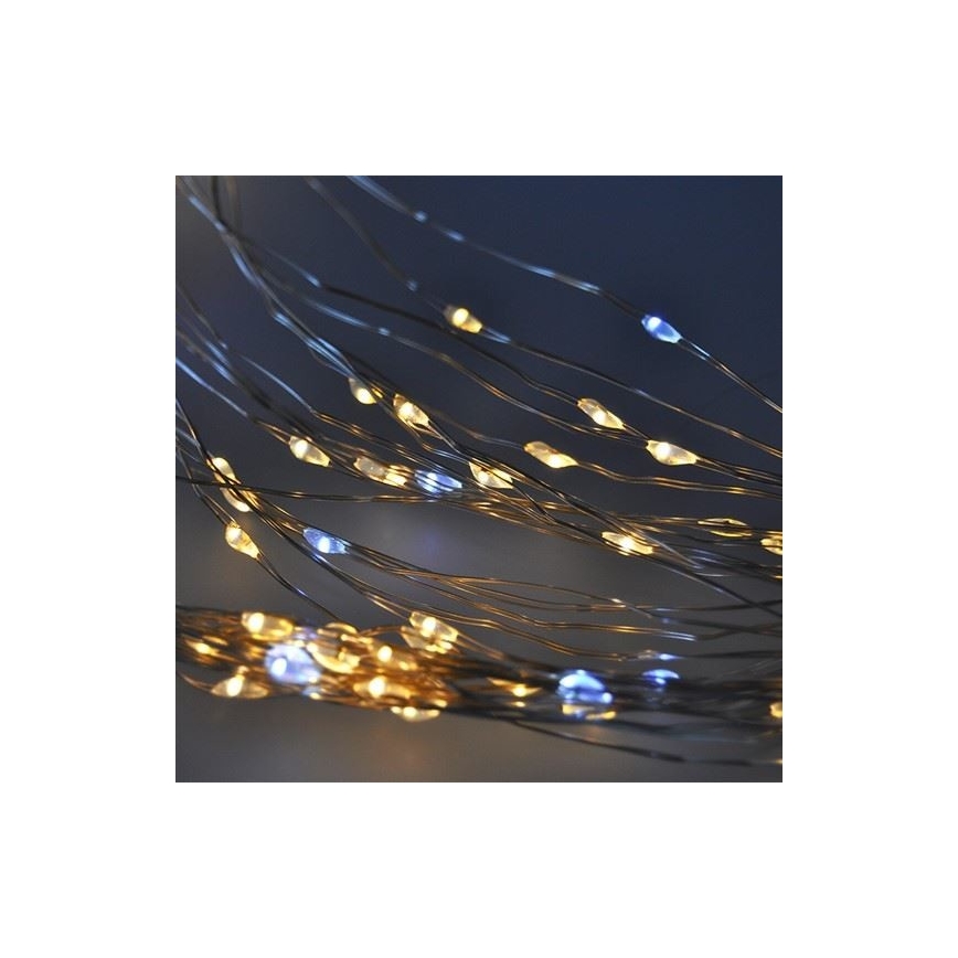 Cortina de luzes LED/3xAA