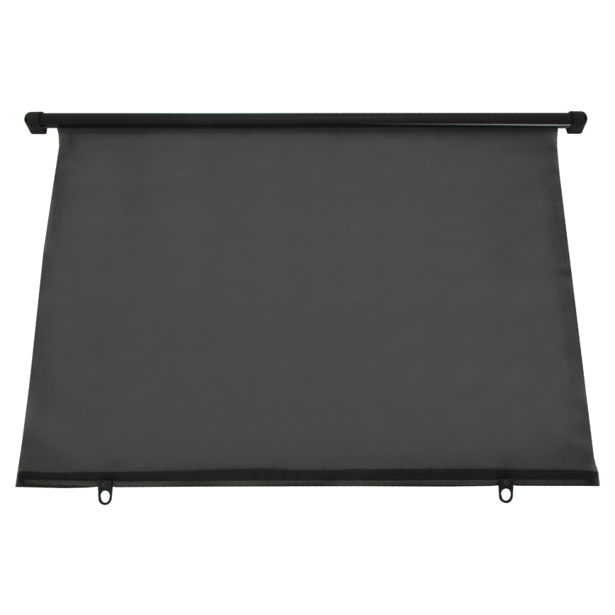 Cortina de sol para o vidro traseiro de um carro 90 cm preto