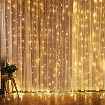 Cortina LED de Natal LED/3xAA
