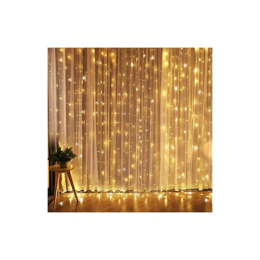 Cortina LED de Natal LED/3xAA