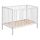 COSING - Berço infantil 120x60 cm faia/branco