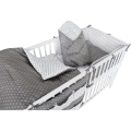 COSING - Conjunto de 9 peças para recém-nascido Sleeplease, cinzento/branco
