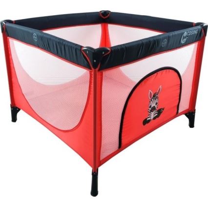 COSING - Parque para bebé EMA Zebra Red