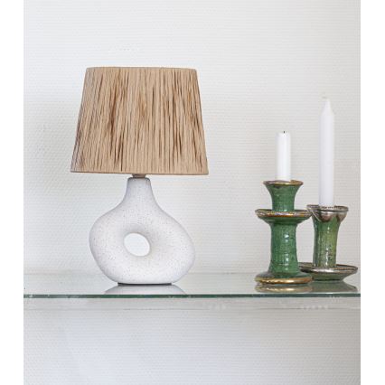 Cottex - Candeeiro de mesa LUKE 1xE14/8W/230V creme