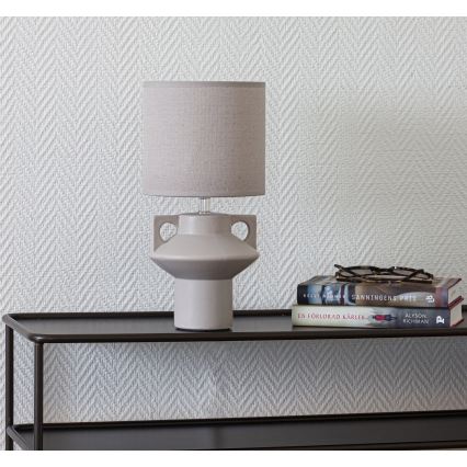 Cottex - Candeeiro de Mesa MATEO 1xE14/8W/230V bege