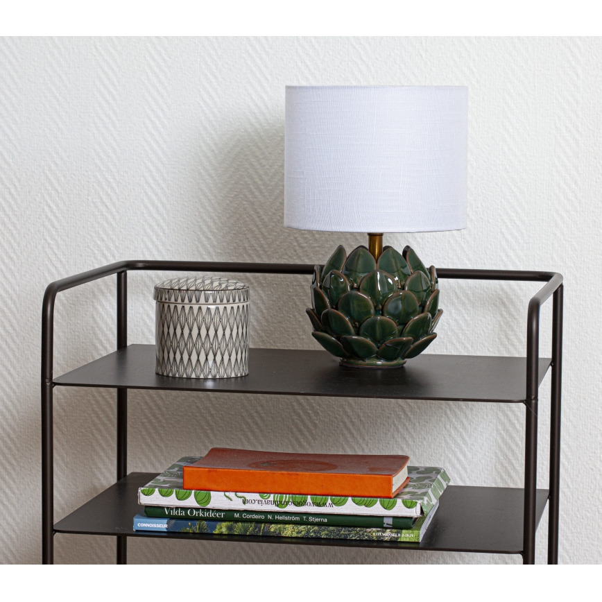 Cottex - Candeeiro de mesa ROSANNA 1xE14/8W/230V verde