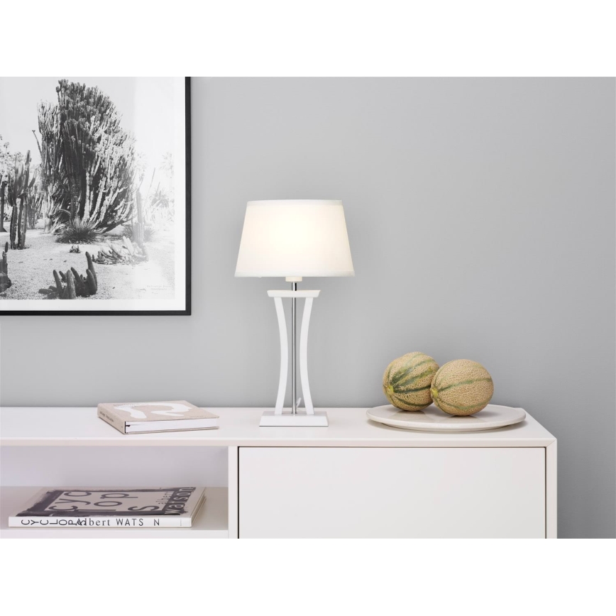 Cottex - Candeeiro de mesa NEW CHELSEA 1xE14/40W/230V branco