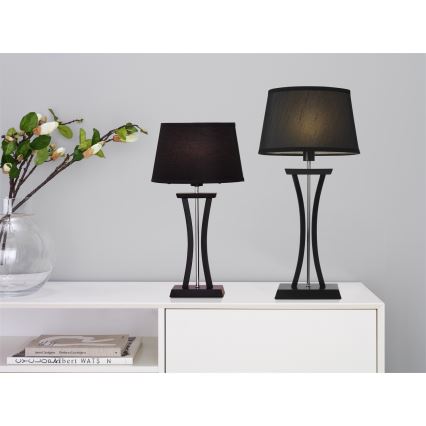 Cottex - Candeeiro de mesa NEW CHELSEA 1xE14/40W/230V preto