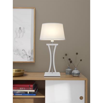 Cottex - Candeeiro de mesa NEW CHELSEA 1xE14/40W/230V branco