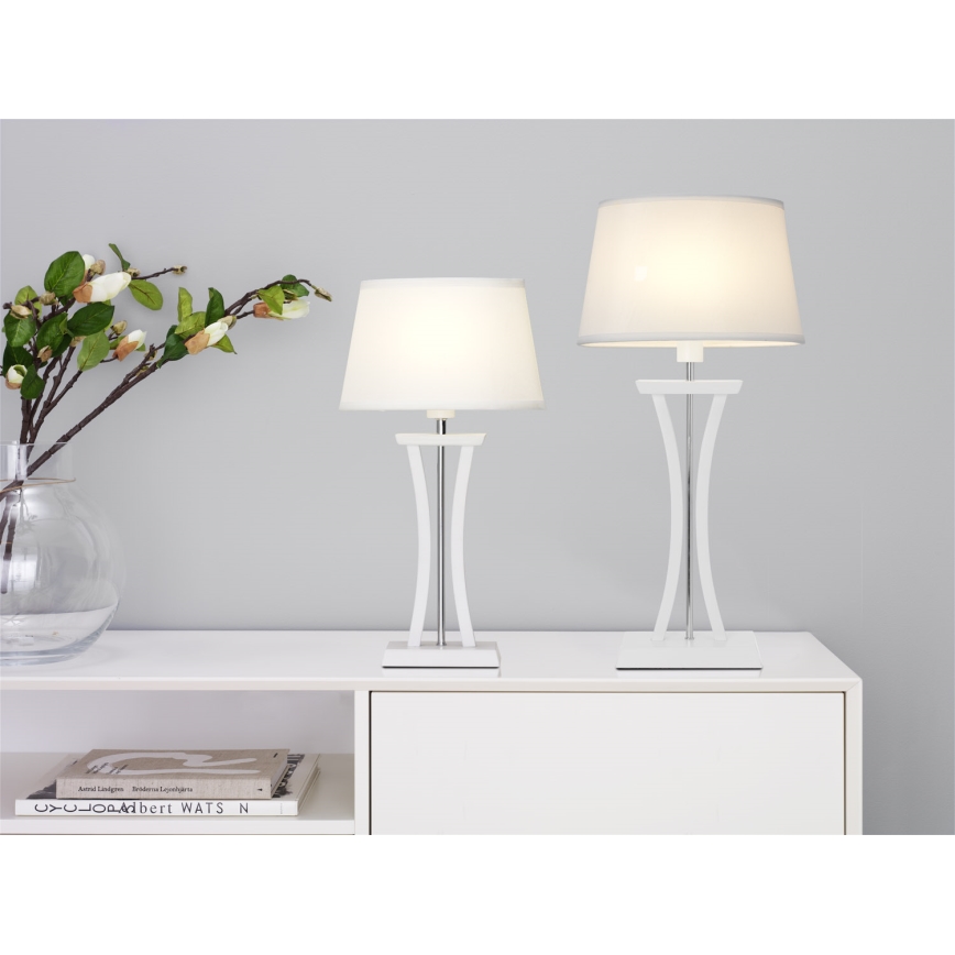 Cottex - Candeeiro de mesa NEW CHELSEA 1xE14/40W/230V branco