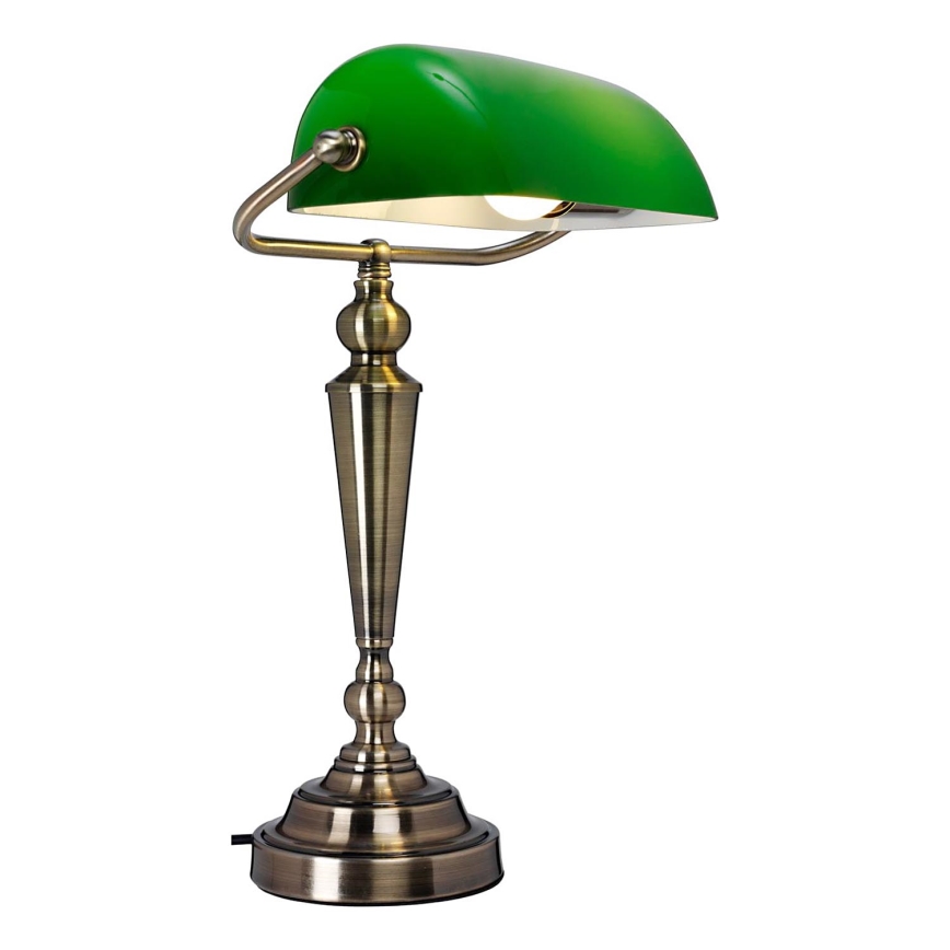 Cottex - Candeeiro de mesa THE BANKER 1xE27/60W/230V