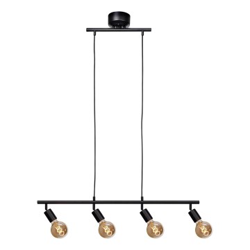 Cottex - Lustre suspenso em cabo ARC 4xE27/60W/230V