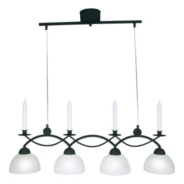 Cottex - Lustre suspenso em cabo FLORENS 4xE14/40W/230V