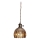 Cottex - Lustre suspenso em cabo NORA 1xE14/5W/230V castanho