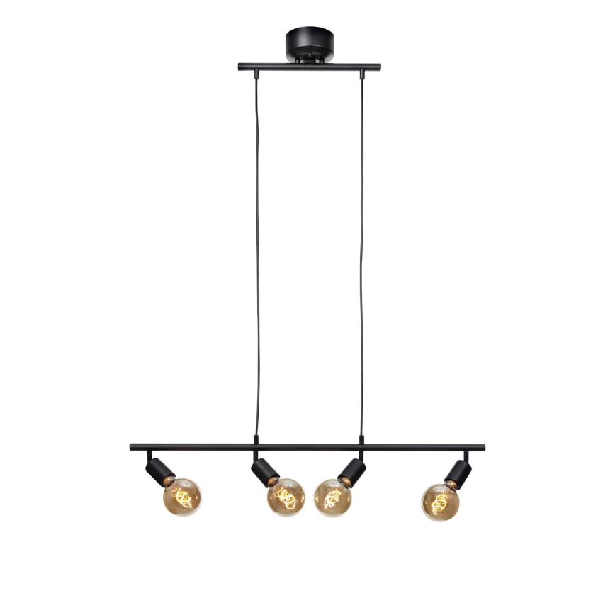 Cottex - Lustre suspenso em cabo ARC 4xE27/60W/230V