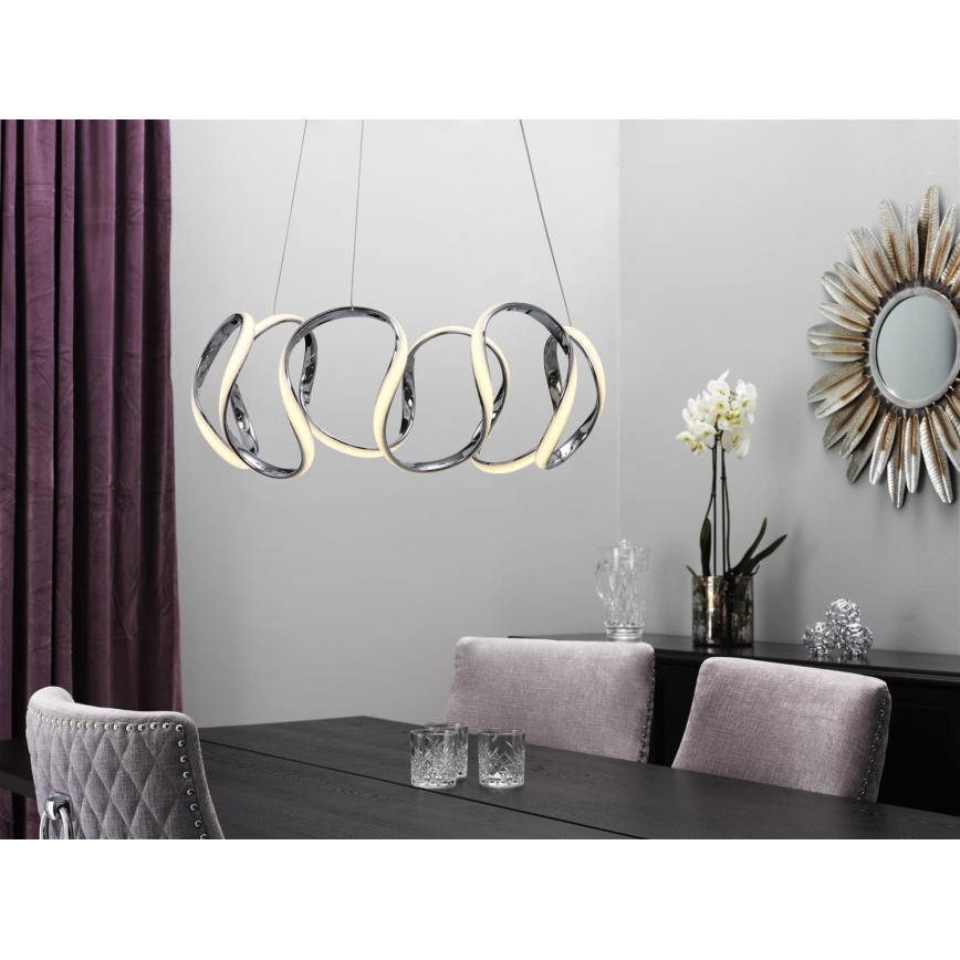 Cottex - Candeeiro pendente com cabo WAVE LED/40W/230V