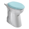 Creavit - WC combinado acessível, saída inferior, cerâmica/branco