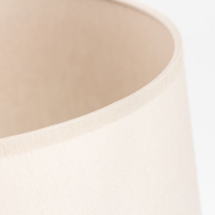 Cúpula de reposição para candeeiro de mesa SANTANA, diâmetro 27 cm, bege