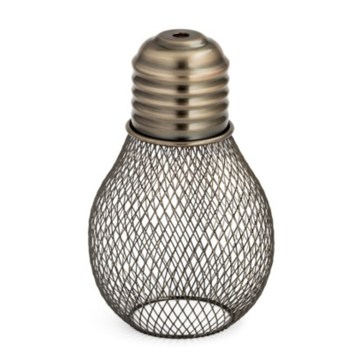 Cúpula de reposição para candeeiro E27, diâmetro 11 cm, bronze